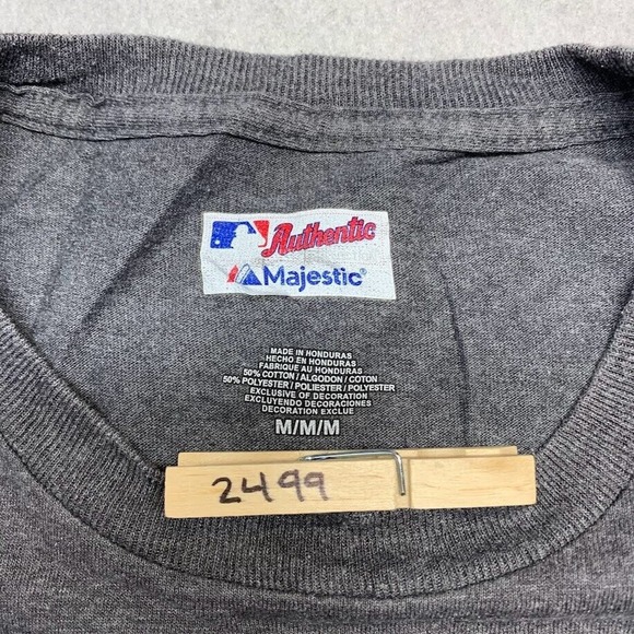 MLB Boston Red Sox Baseball Authentic Tee Thrifted Vintage Style Size M - Picture 9 of 9